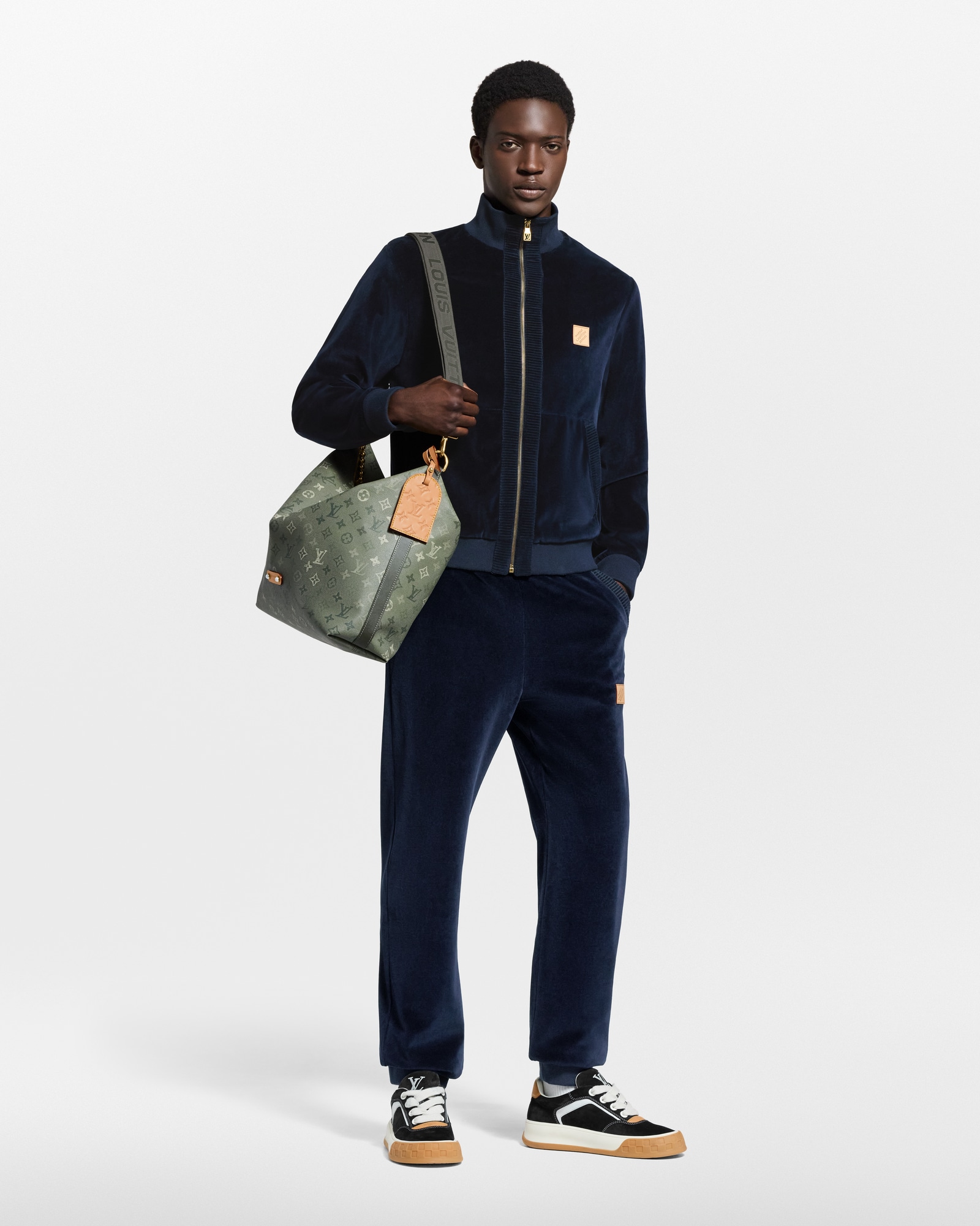 Chic Velvet Track Top - Men - Ready-to-Wear | LOUIS VUITTON ®